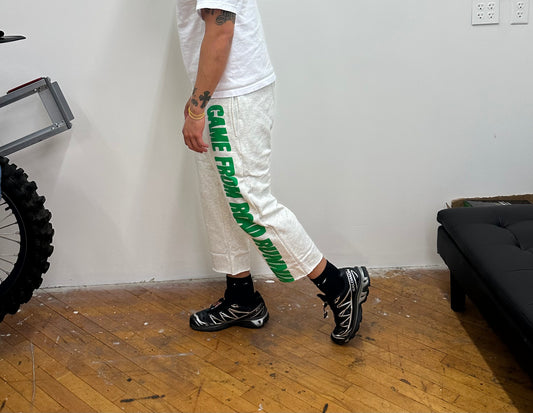 3/4 "CAMEFROMROADRUNNING" SHORTS